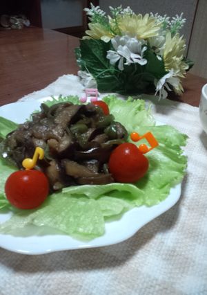 茄子とピーマンのオイスター味噌炒め-レシピのメイン写真