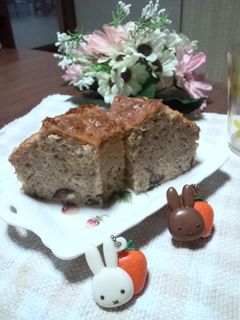 絶品☆秋味♪栗ケーキ(渋皮煮使用)-レシピのメイン写真