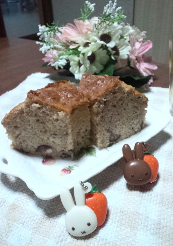 絶品☆秋味♪栗ケーキ(渋皮煮使用)-レシピのメイン写真
