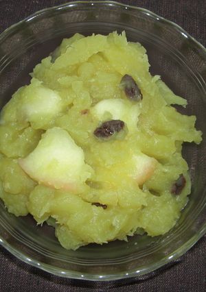 さつまいもとりんごの甘煮-レシピのメイン写真