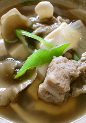 さっぱり、おいしい「牛肉のおつゆ」-レシピのメイン写真