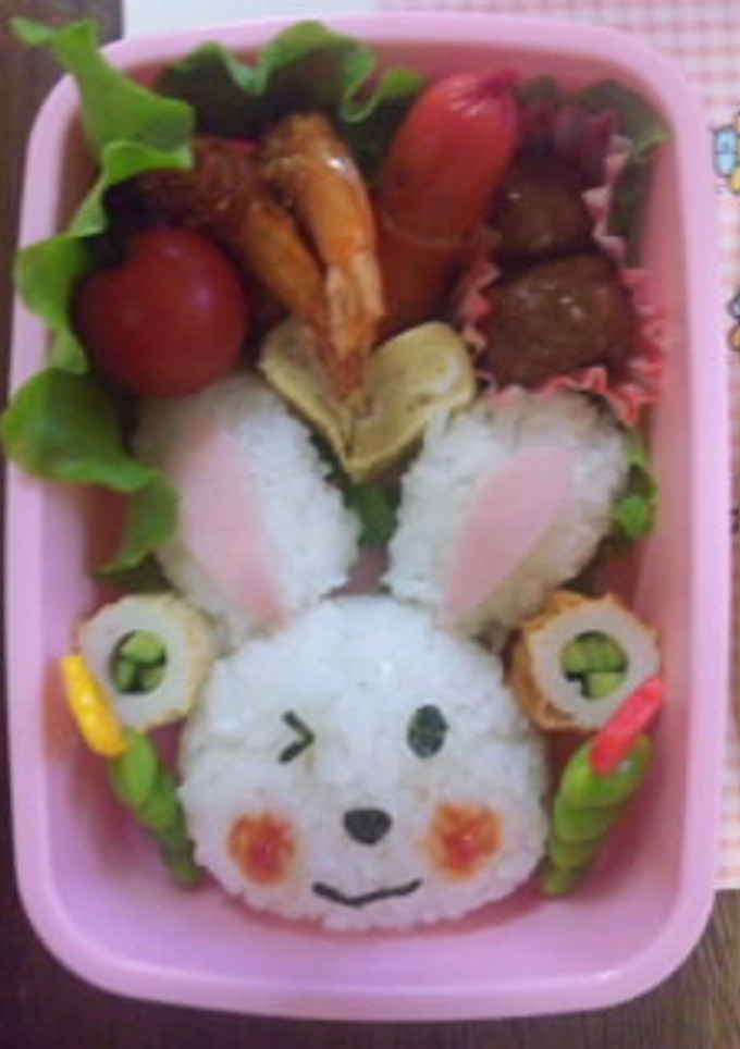 うさちゃん弁当-レシピのメイン写真