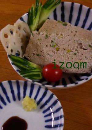 ルクエ･ヴィヴで蓮根と鶏肉のミートローフ-レシピのメイン写真