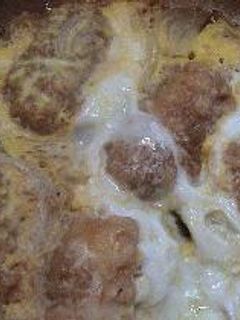 残り物てんぷら卵とじ-レシピのメイン写真