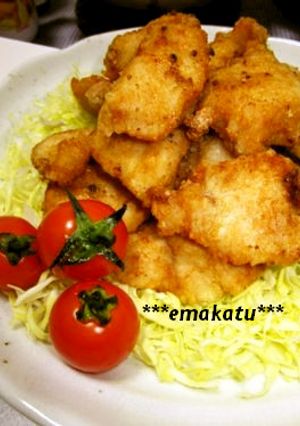 カリッじゅわ～♪にんにく香る塩から揚げ-レシピのメイン写真