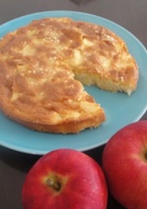 ホットケーキミックスで作るりんごのケーキ-レシピのメイン写真