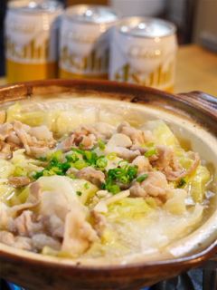 豚とキャベツのニンニク塩バター鍋-レシピのメイン写真