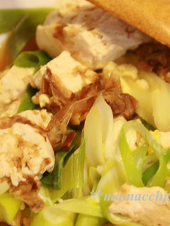 豆腐のすきやき風煮込み-レシピのメイン写真