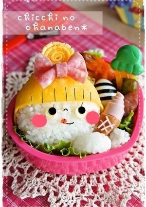 ＊キャラおかず＊　ソフトクリーム♪-レシピのメイン写真