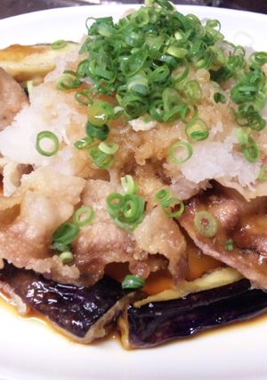 豚と茄子のレモンポン酢かけ-レシピのメイン写真