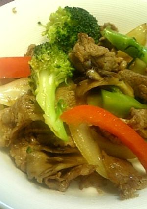 牛肉とブロッコリーのオイスターソース炒め-レシピのメイン写真