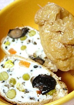 ヘルシー満足✿鶏ささみとお豆腐で稲荷風✿-レシピのメイン写真