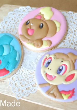 キャラアイシングクッキー-レシピのメイン写真
