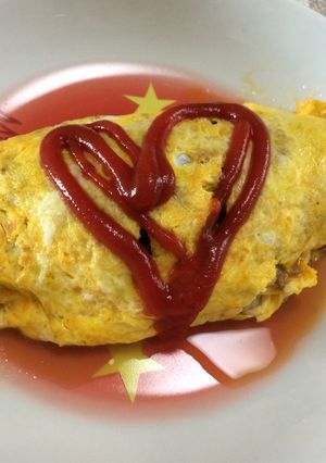 野菜たっぷり☆ミートオムレツ-レシピのメイン写真