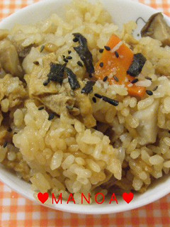 簡単★さといもの炊き込みご飯-レシピのメイン写真