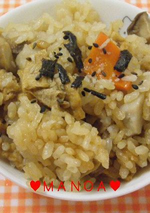 簡単★さといもの炊き込みご飯-レシピのメイン写真