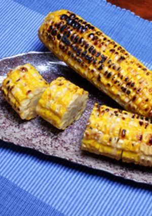 夏の風物「焼きとうもろこし」-レシピのメイン写真