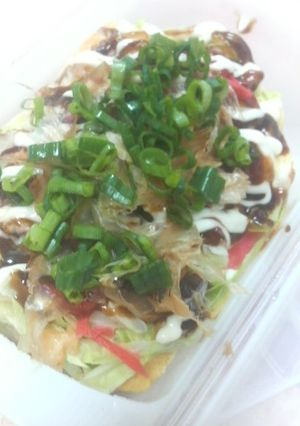 もちもちふわふわ★ﾙｸｴdeお好み焼き☆-レシピのメイン写真