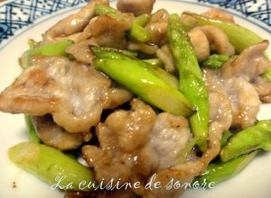 ご飯にぴったり☆豚肉とアスパラ炒め-レシピのメイン写真
