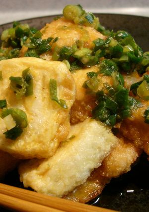鶏と豆腐の竜田揚げ☆たっぷりねぎソース-レシピのメイン写真