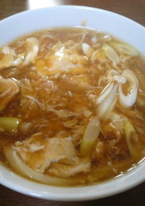 とろ～トロッ♪かき玉うどん-レシピのメイン写真