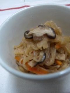 具たくさんでおいしい!切干大根の煮物-レシピのメイン写真