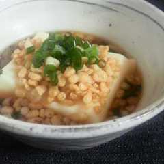 รูปของ 玉子豆腐で揚げだし玉子豆腐風♪風ですよ!