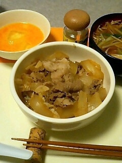 牛肉の牛丼-レシピのメイン写真