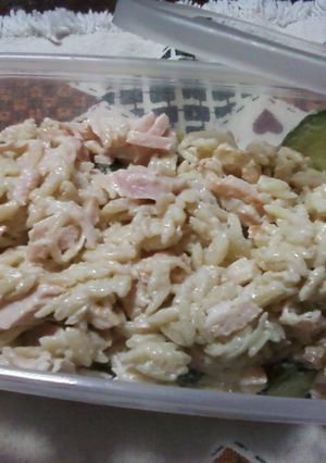 お米みたいなショートパスタのサラダ-レシピのメイン写真