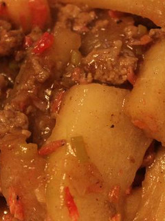 冬瓜を食べるラー油で炒めました～♪-レシピのメイン写真