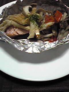 秋鮭とキノコのホイル焼き-レシピのメイン写真