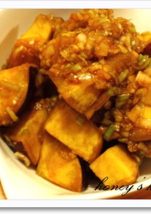 サツマイモの香味和え-レシピのメイン写真
