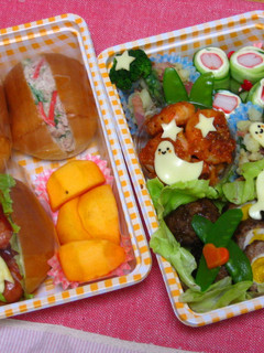 ハロウィン☆おばけ弁当-レシピのメイン写真