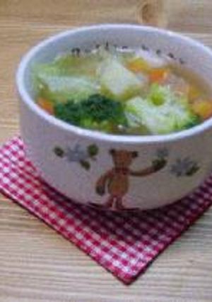 野菜たっぷりスープ-レシピのメイン写真