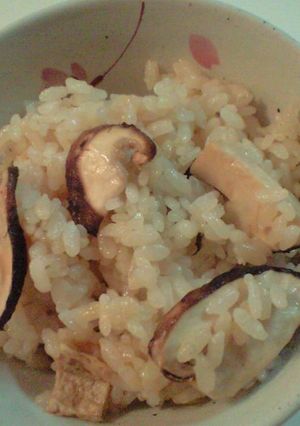 松茸ご飯-レシピのメイン写真