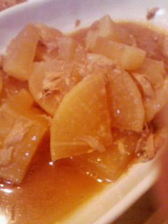 大根とツナの簡単煮物♪-レシピのメイン写真