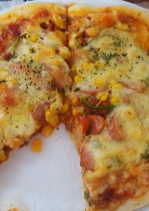 簡単ふわサクッピザ-レシピのメイン写真