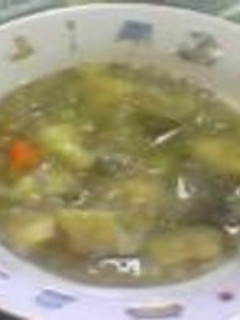 緑レンズ豆と野菜のスープ-レシピのメイン写真