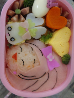 プリキュア☆ブロッサム☆キャラ弁-レシピのメイン写真