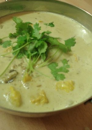 インド料理：白身魚のココナッツカレー-レシピのメイン写真