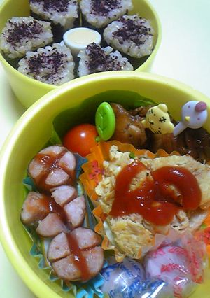 【お弁当】2010保育園秋の遠足/2歳-レシピのメイン写真