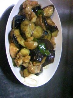 ゆず香る〜♪鶏肉となすの炒めもの-レシピのメイン写真