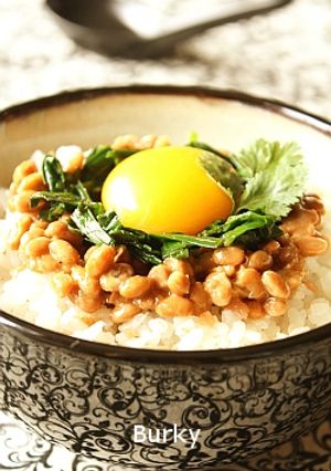 梅香る♪ニラたま納豆ねばねば丼-レシピのメイン写真