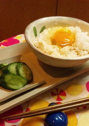 うどんつゆdeたまごかけご飯-レシピのメイン写真