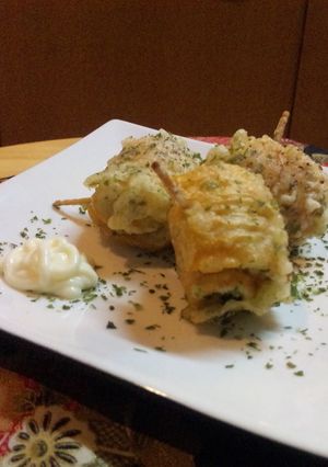 チーズ巻きちくわのカリカリ磯辺揚げ-レシピのメイン写真