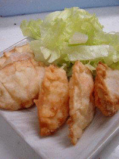 ☆えびとたけのこの揚げ餃子☆-レシピのメイン写真