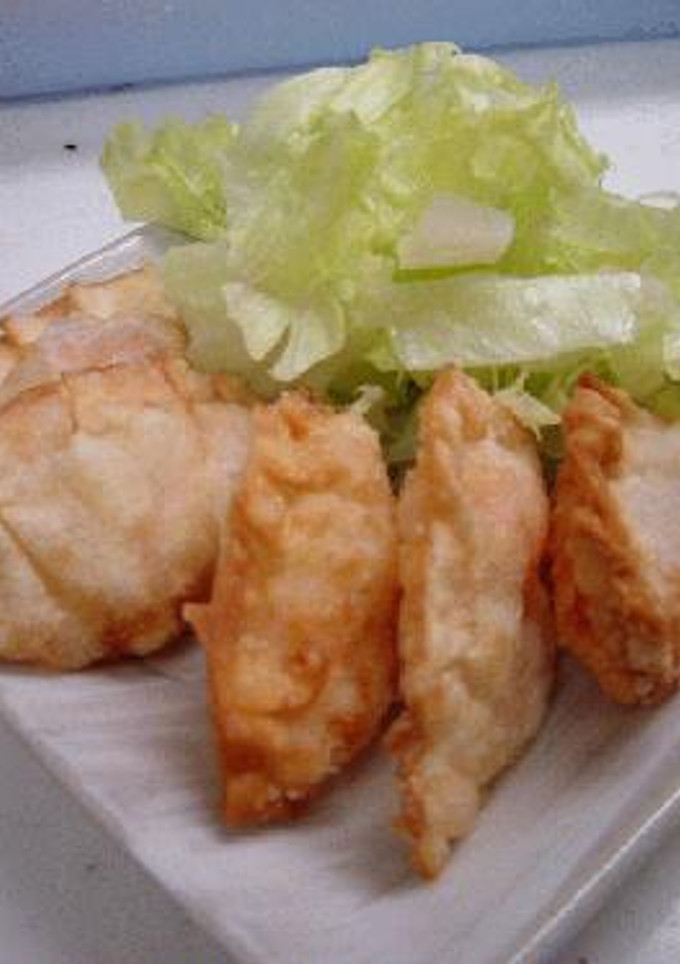 ☆えびとたけのこの揚げ餃子☆-レシピのメイン写真