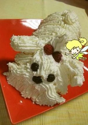 ミニーのバースデー♡マルチーズケーキ-レシピのメイン写真