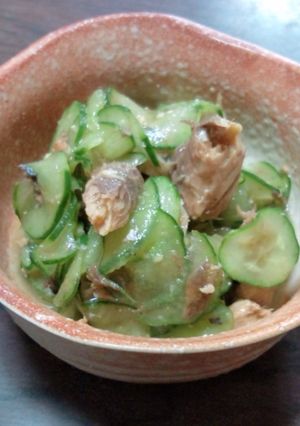サッパリ旨い、サバ缶きゅうり-レシピのメイン写真