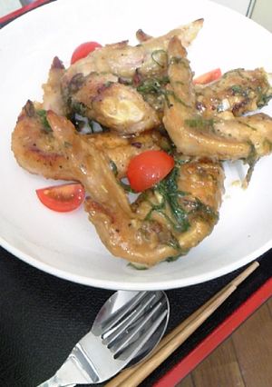 鶏手羽先の彩り照り焼き-レシピのメイン写真